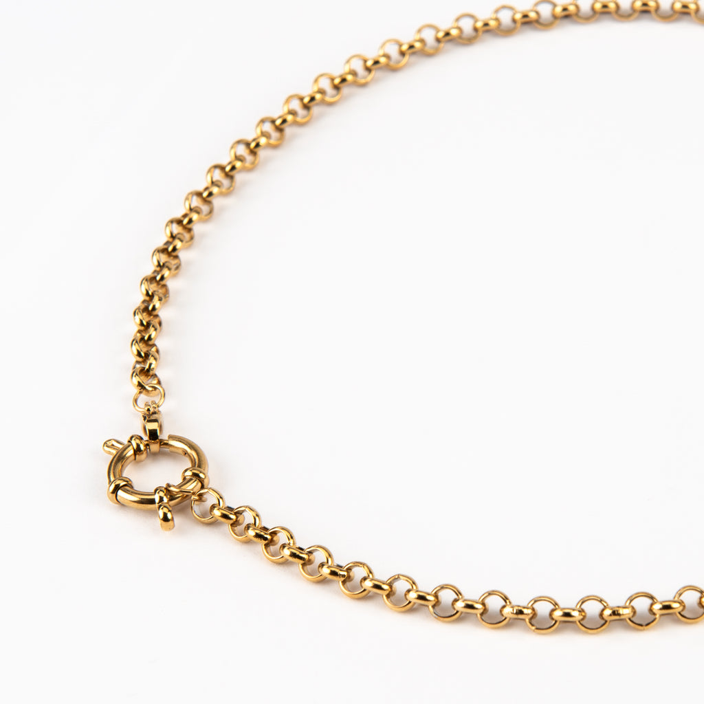 Bibi Gold Plated Charm Necklace