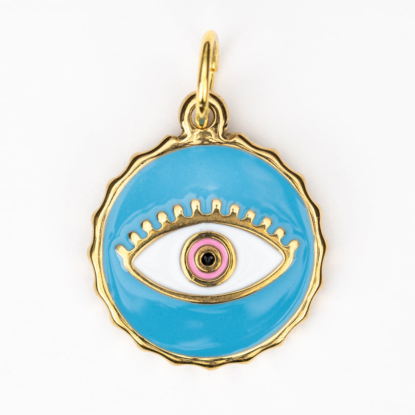 Gold Plated Magic Eye Charm