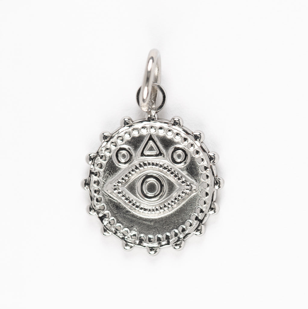 Silver Zadie Magic Eye Charm