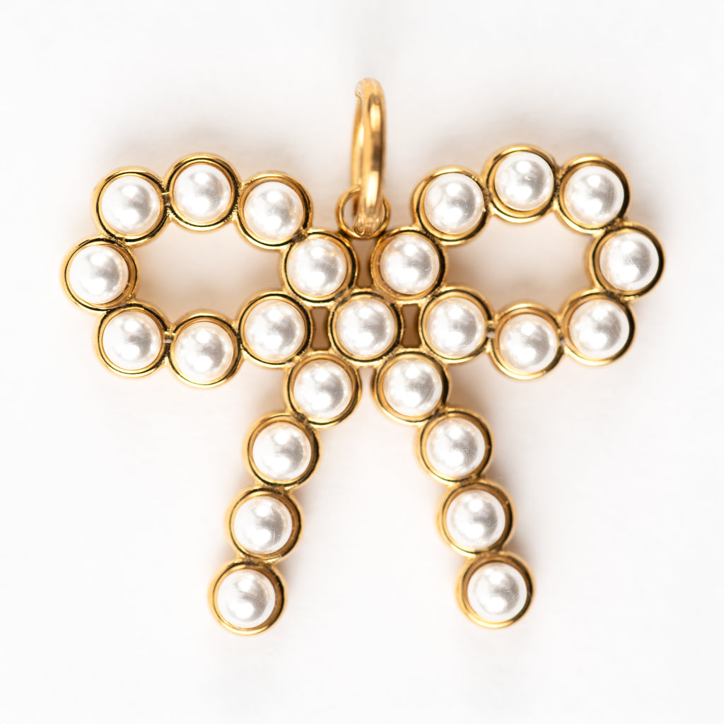 Stella Pearl Bow Charm