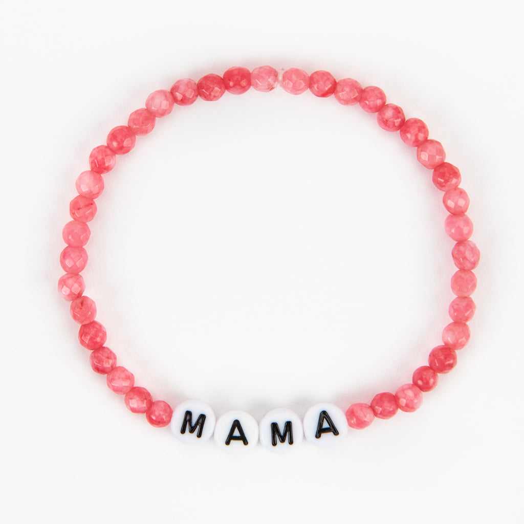 Peachy + Wild Chalcedony MAMA Bracelet