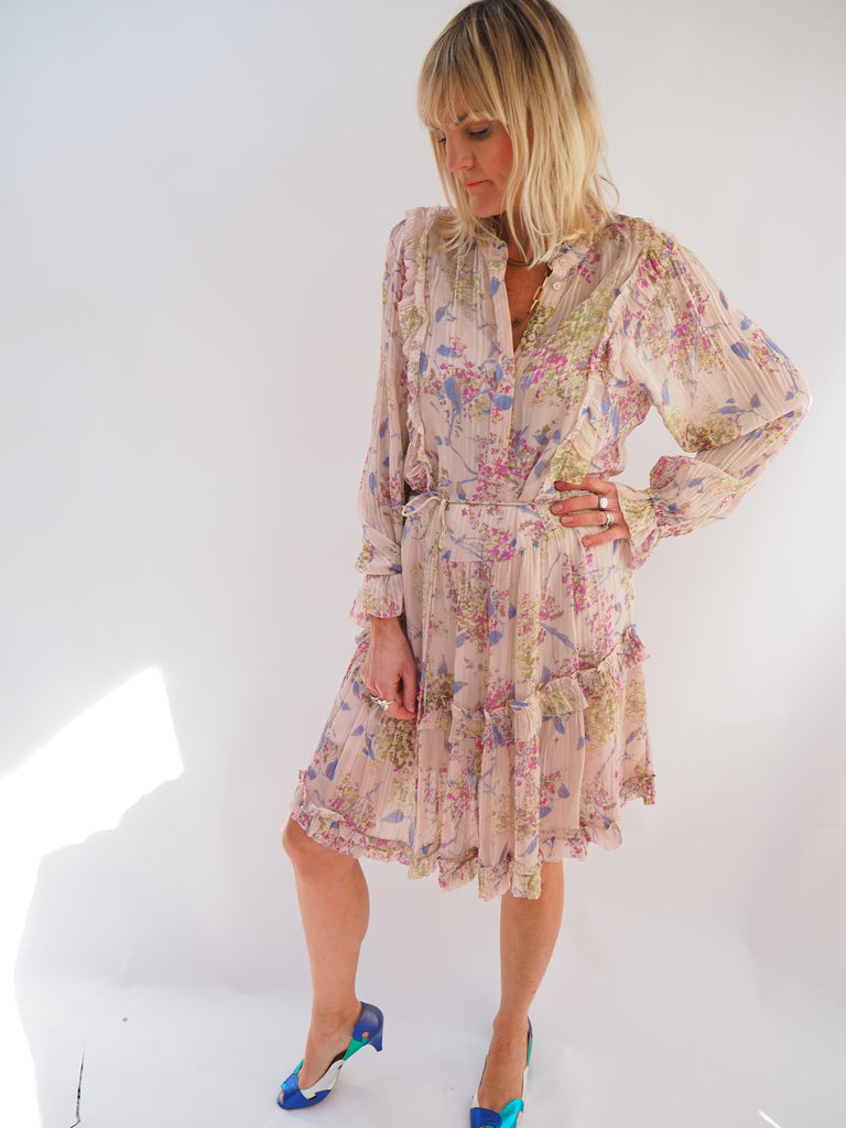 Preloved Reiss Floral Dress Size UK10