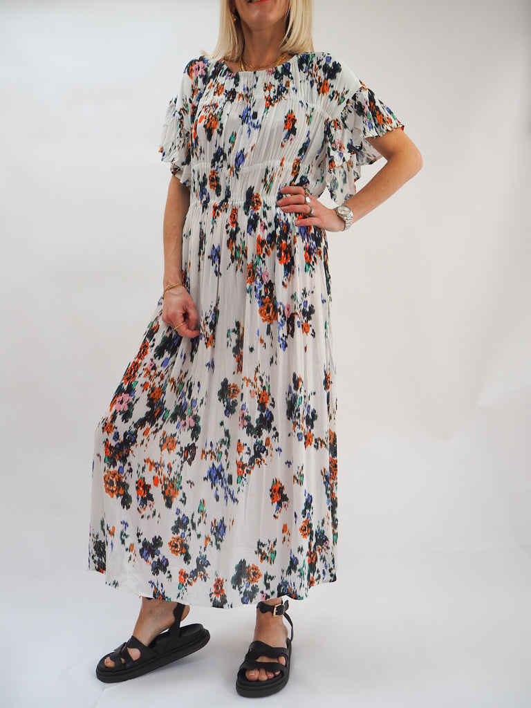 Preloved Munthe Printed Dress Size UK10